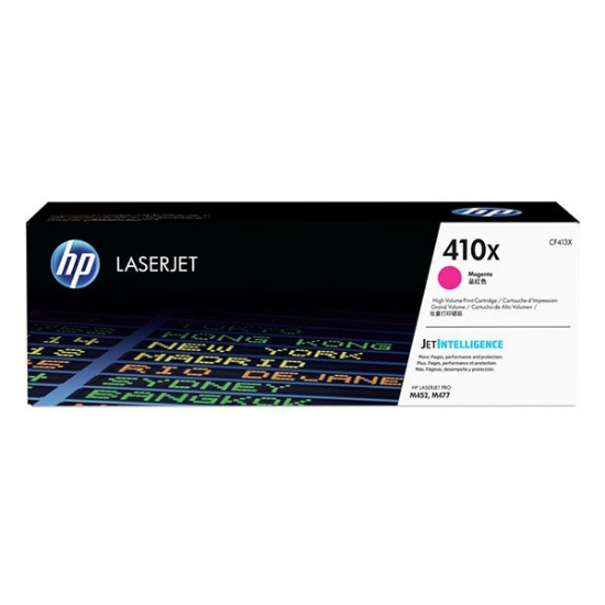 Picture of HP CF413X (HP 410X) High Yield Magenta Toner Cartridge (5000 Yield)