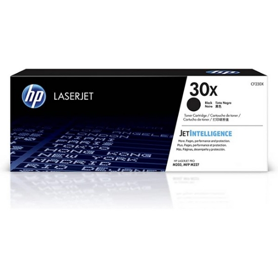 Picture of HP CF230X (HP 30X) High Yield Black Toner Cartridge (3500 Yield)