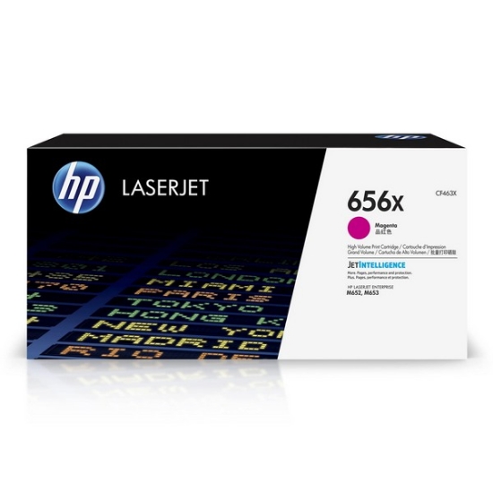 Picture of HP CF463X (HP 656X) High Yield Magenta Toner Cartridge (22000 Yield)